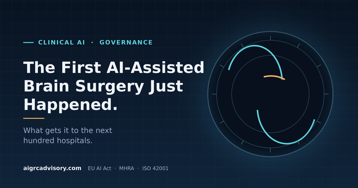 Abstract illustration of AI-highlighted boundaries in a surgical scope view.