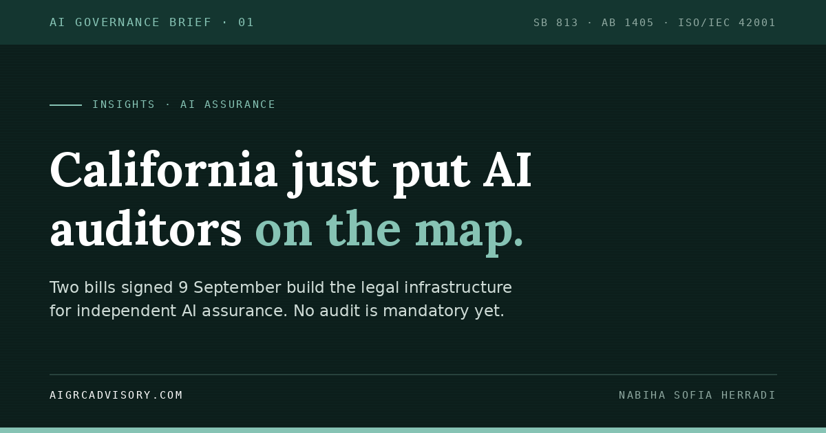 california ai auditors featured